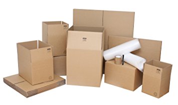 Medium House Moving Kit Cardboard Boxes For Moving